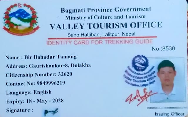 trekking-license